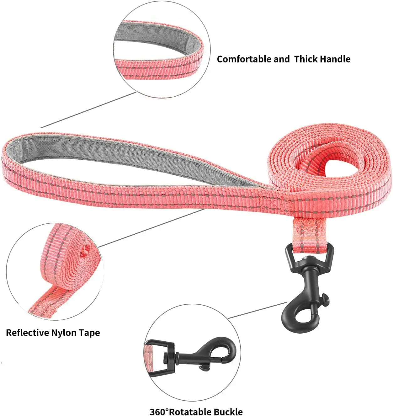 No Pull Dog Harness and Leash Set, Soft Mesh Vest for Small Medium Dogs Cats, Reflective Breathable Step .