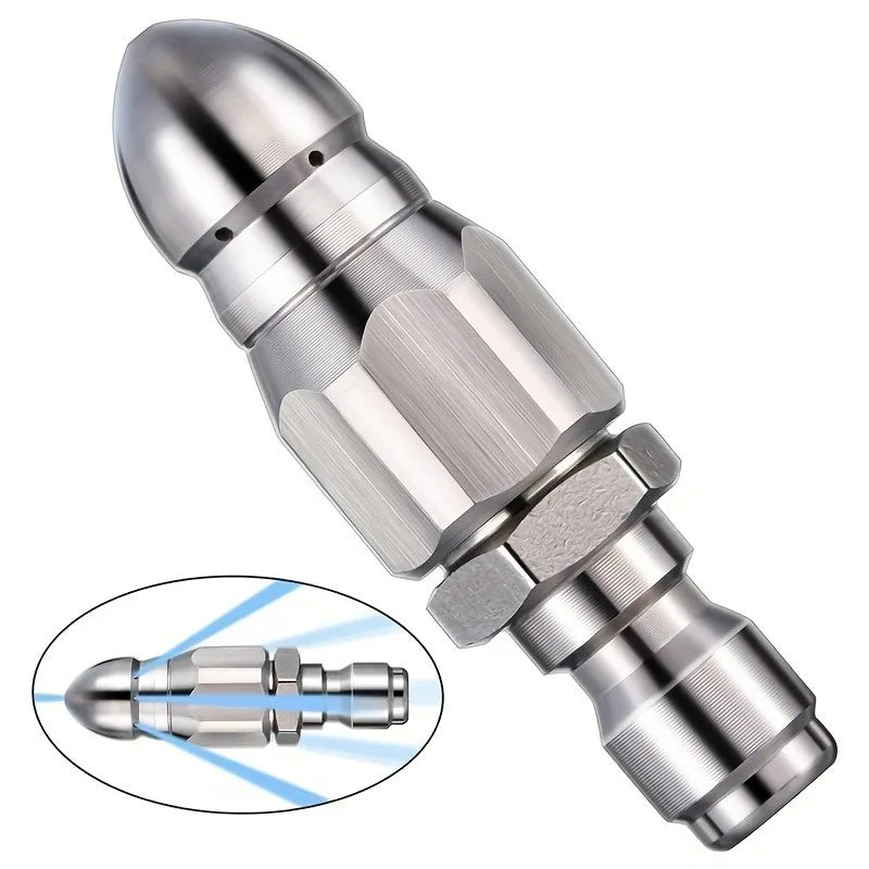 1 piece of stainless steel high-pressure drainage nozzle -