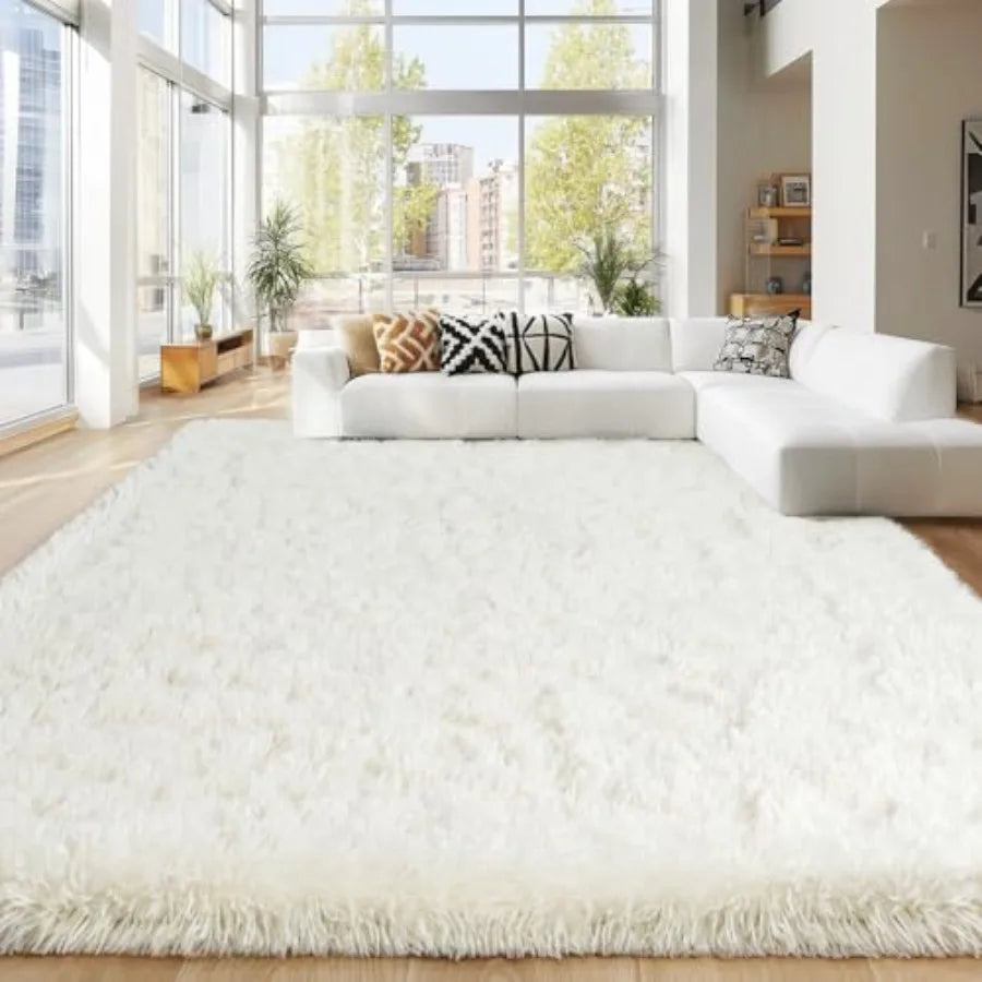 8x10 Area Rug Ultra Soft Fluffy Large Rug