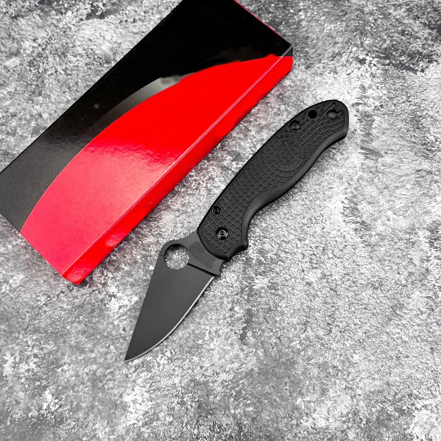 Outdoor folding knife, small straight knife .