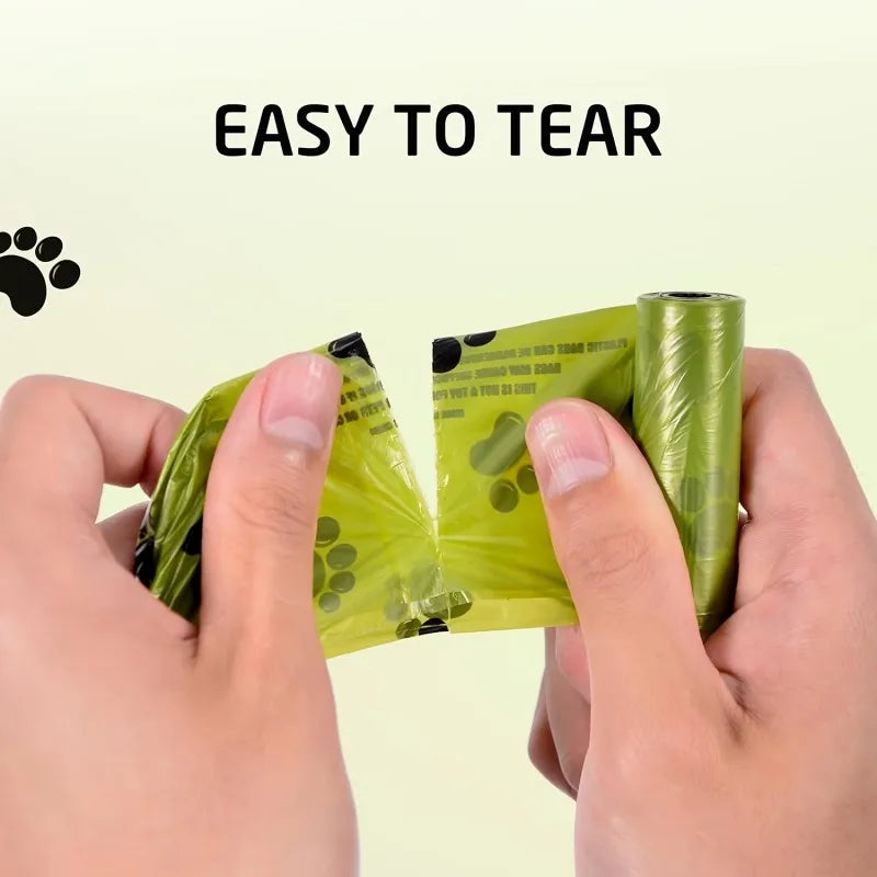 Eco-Friendly Pet Waste Bags - Biodegradable, Scented,