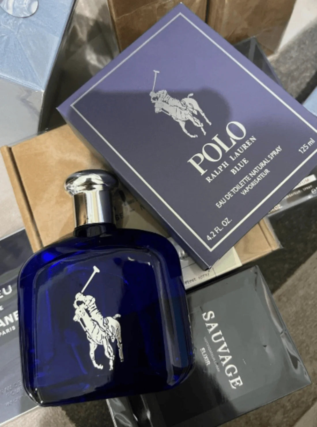 Ralph Lauren Polo Blue Eau de Toilette 3.4 oz