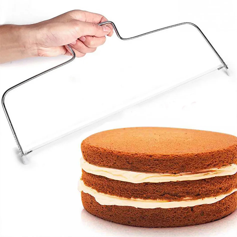1/2Pcs Adjustable Height Line Cake Cut Slicer