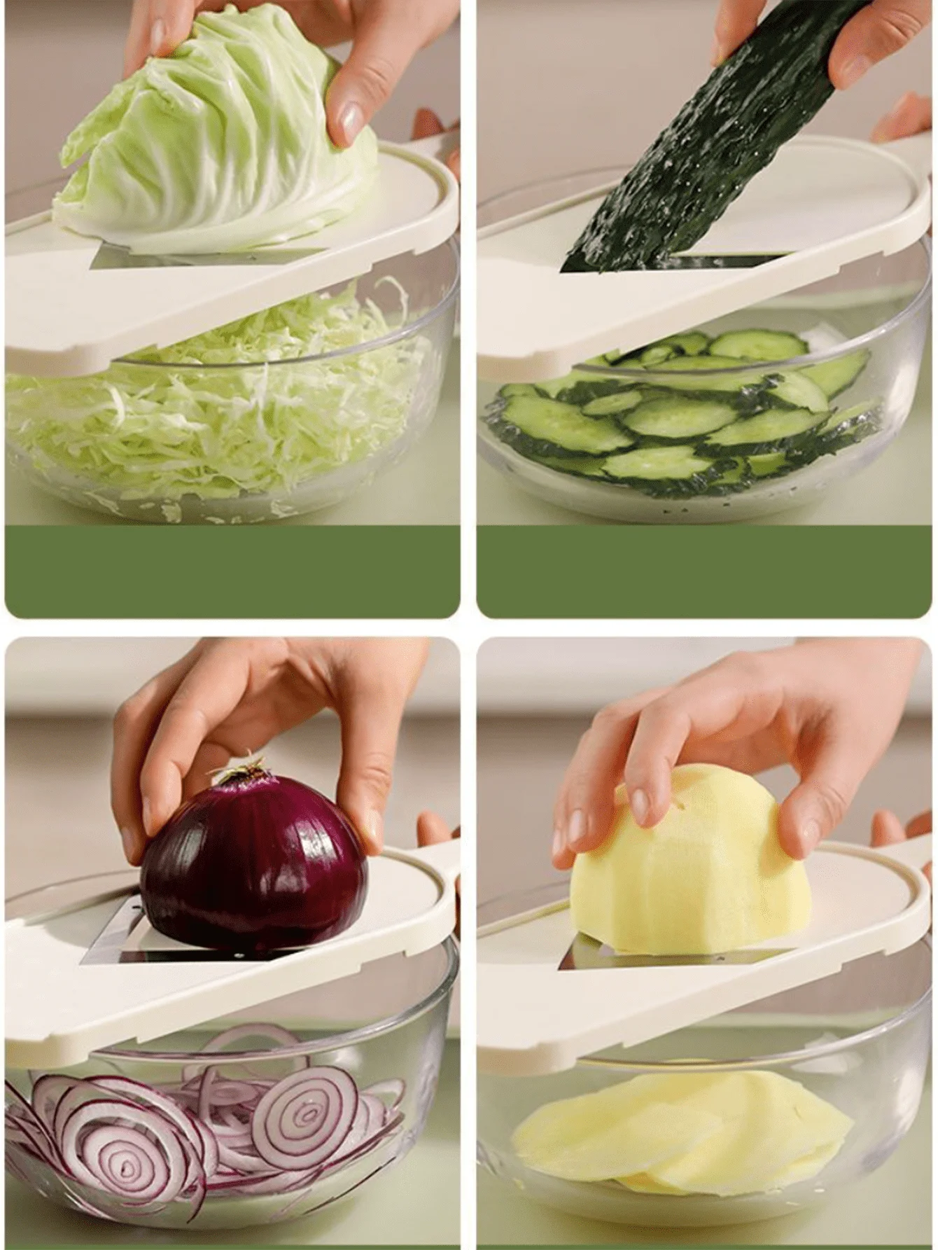 1pc Vegetable Salad Slicer Grater Shredder.