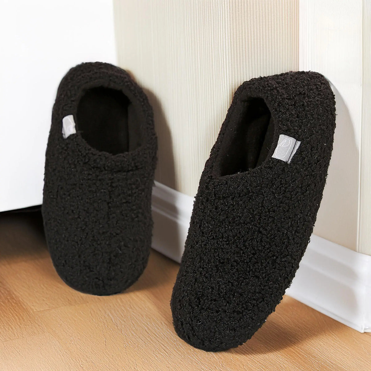 Women's Fuzzy Memory Foam Slippers Warm Cozy .