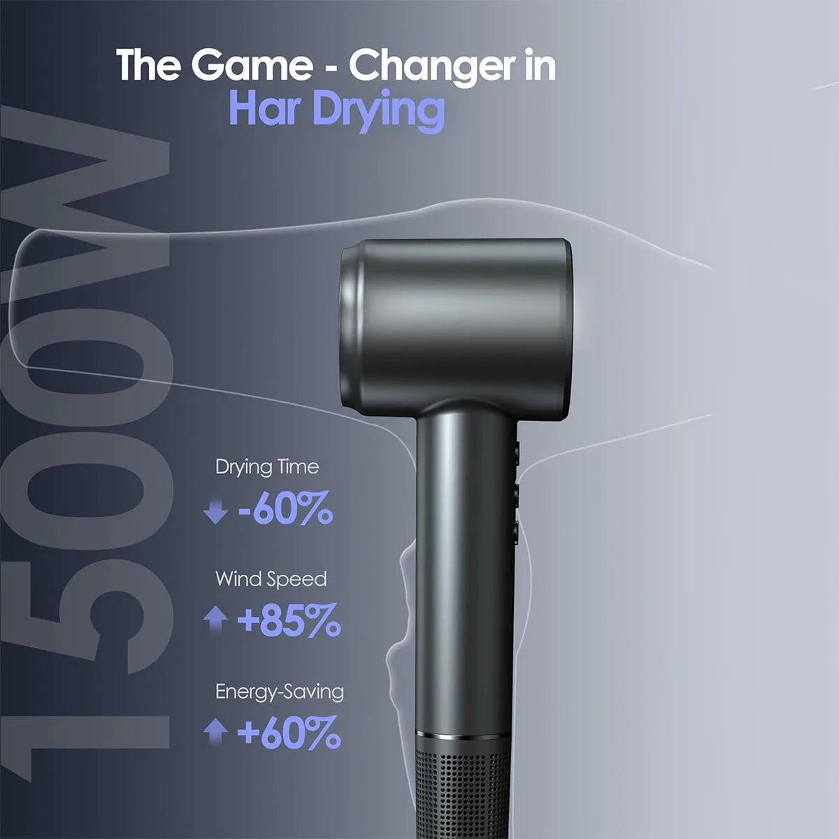 Electric High Speed Hair Dryer  Negative Ions Blow Dryer