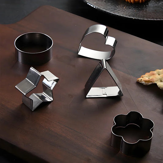 Stainless Steel Cookie Cutters, 13 Shapes