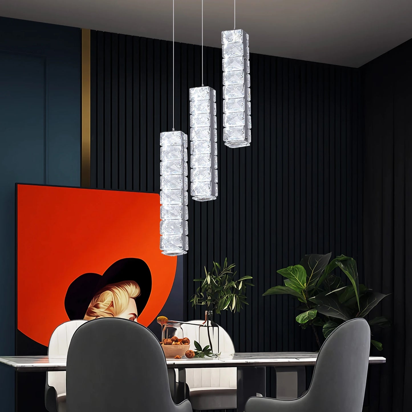 K9 Crystal Ceiling Lamp Indoor Led Chandelier