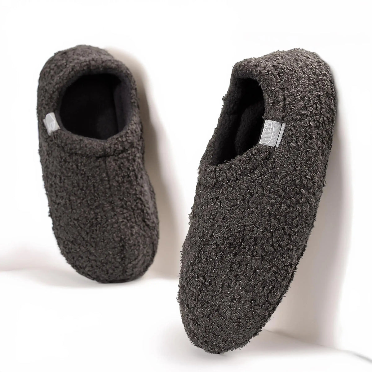 Women's Fuzzy Memory Foam Slippers Warm Cozy .