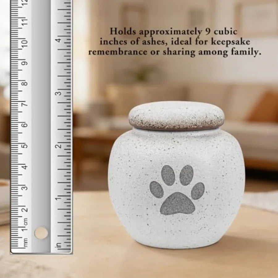 Pet Urn for Dogs Cats 2.76 Inch Small Urn for Pet Ashes Cremation .