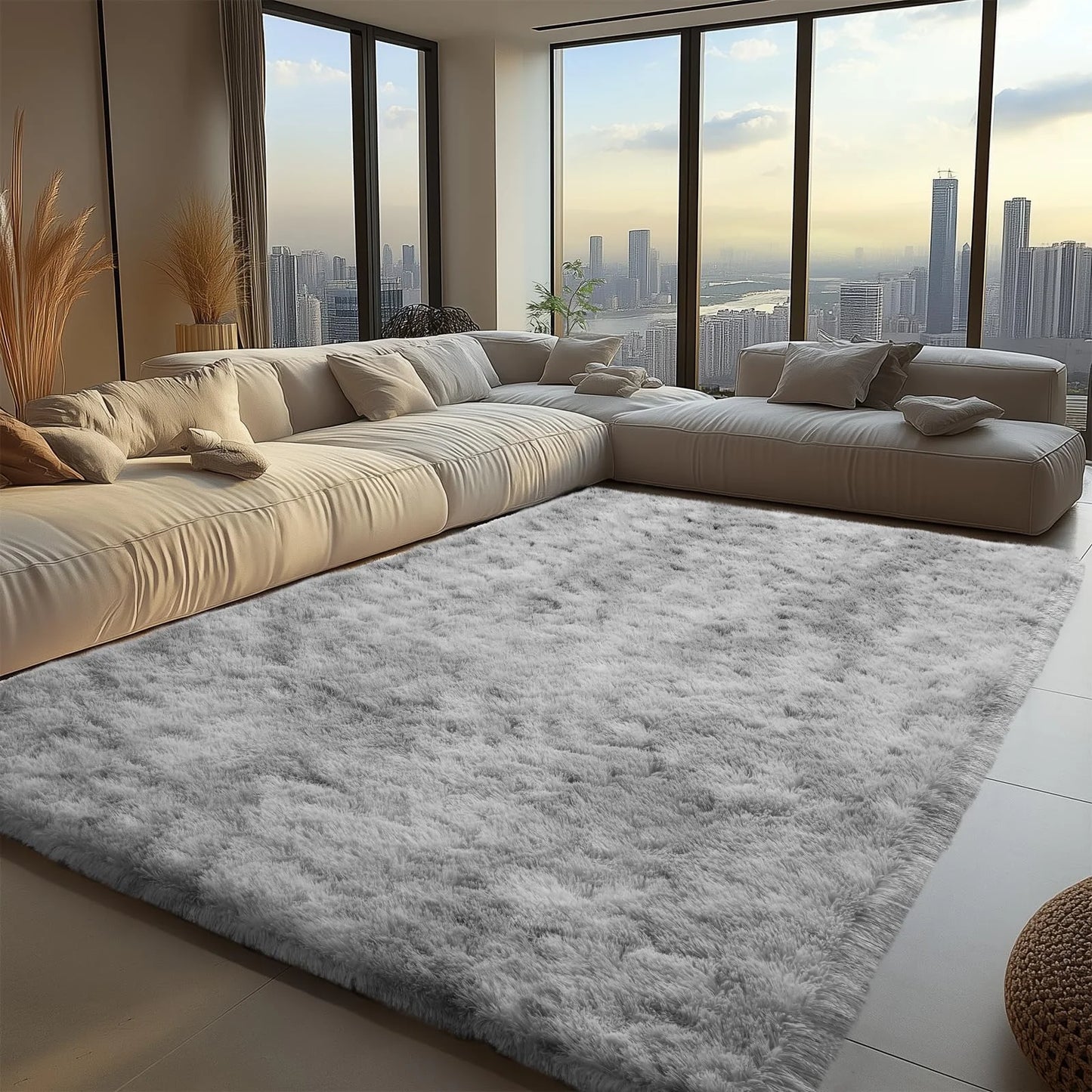 .Minimalist Style .Fluffy And Slip-Resistant.