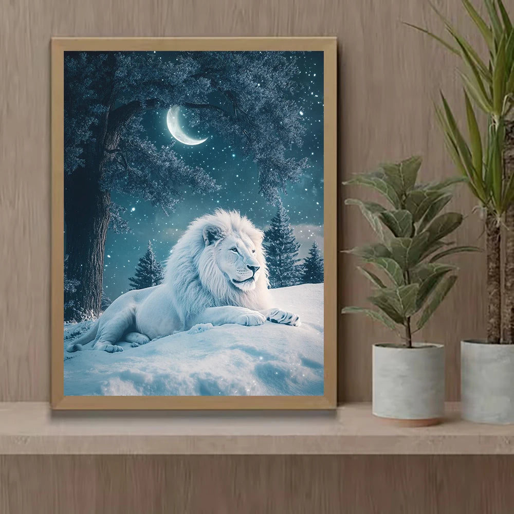 5D DIY Diamond Art Full Mosaic Craft Kit Eye-Catching Visual Effect .