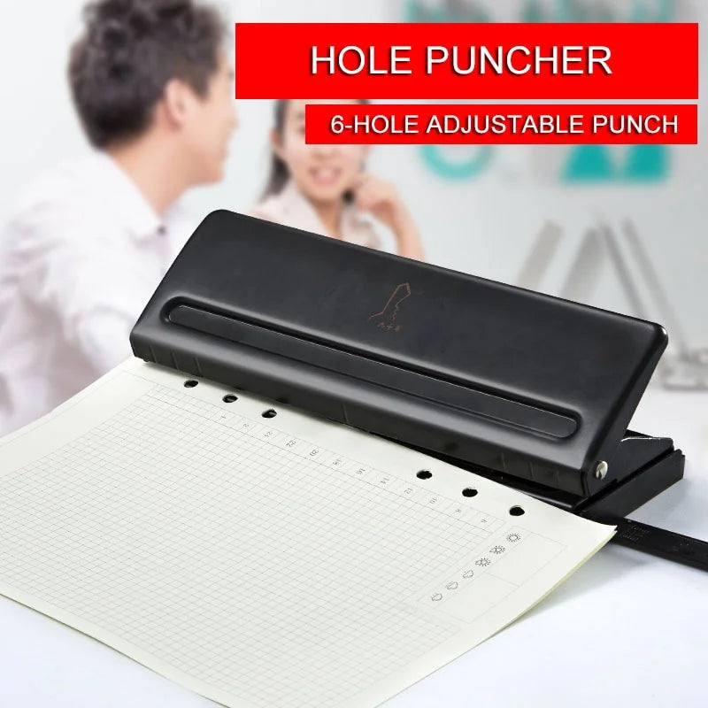 1Pc 6 Holes Puncher Standard Punch .