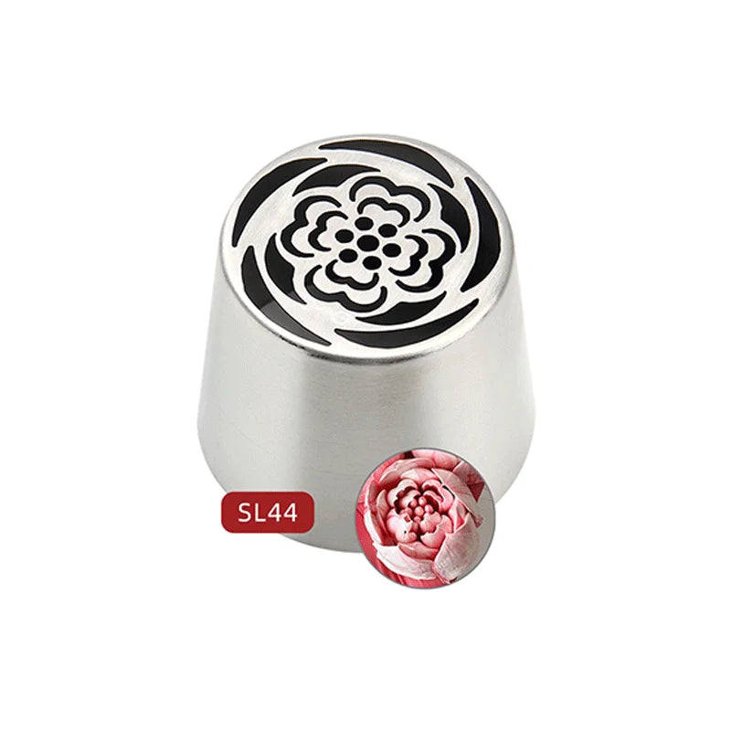 Extra Large  Piping Tip Stainless Steel Flower Piping Tips Rose Floral