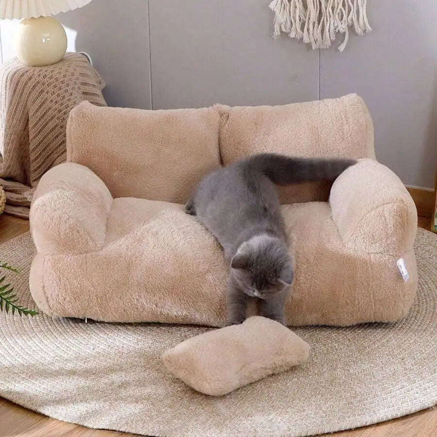 Universal Pet Sofa Bed Suitable For Dogs And Cats, All-Season Use, Removable And Washable Soft Cushion, Soft And Comfortable Pet