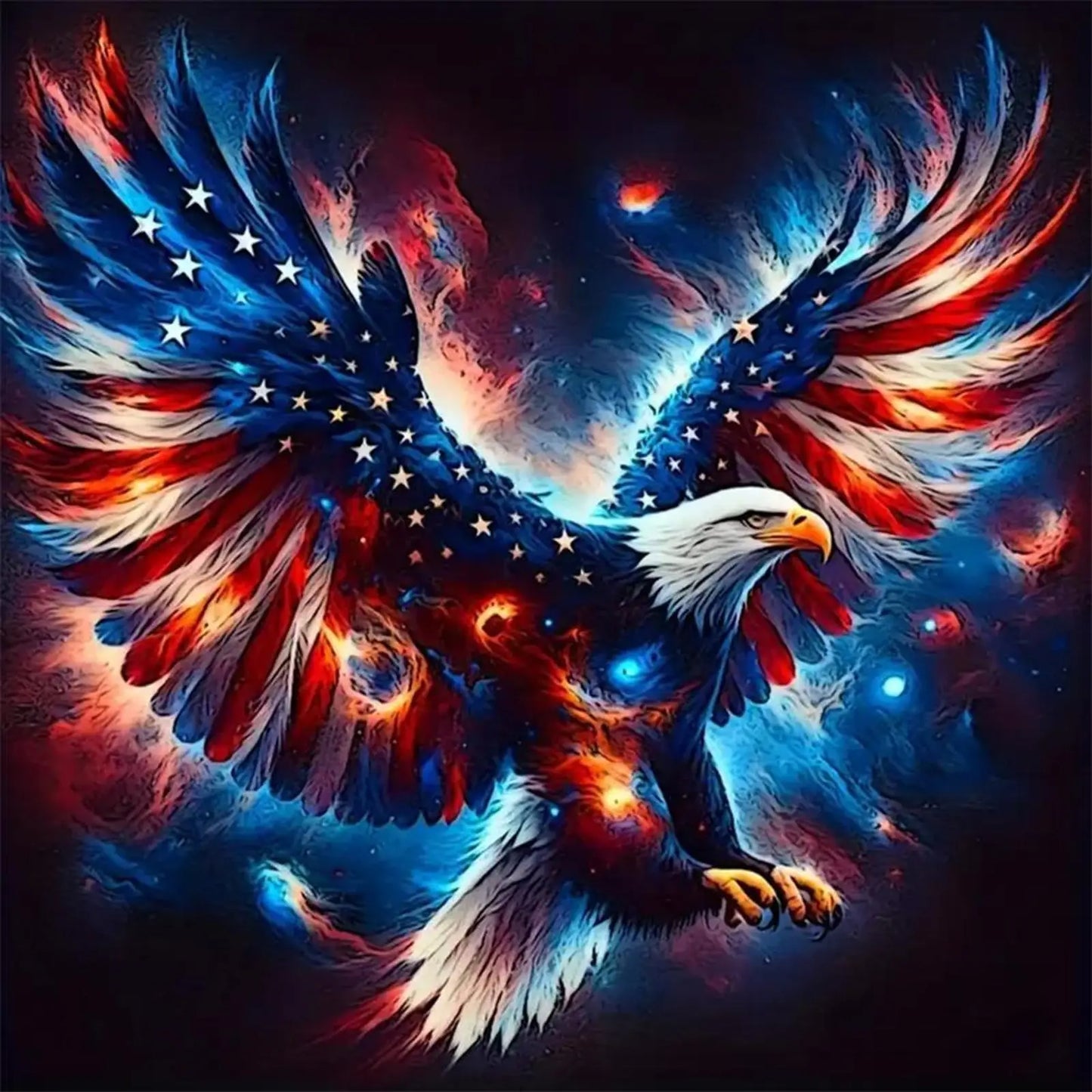 5D DIY Full Round Drill Diamond Painting Eagle Kit