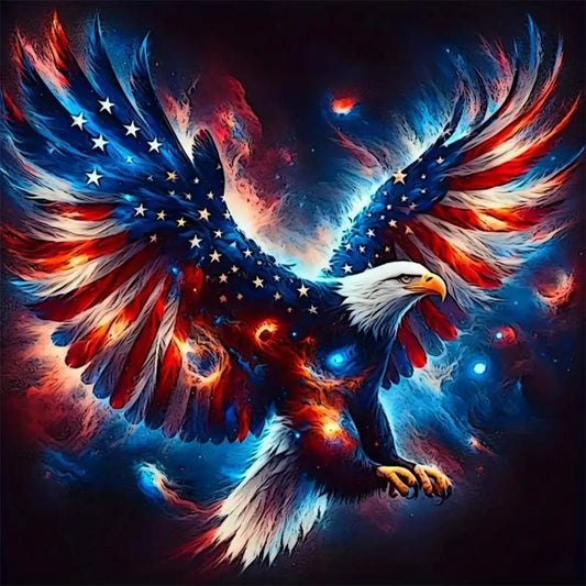 5D DIY Full Round Drill Diamond Painting Eagle Kit
