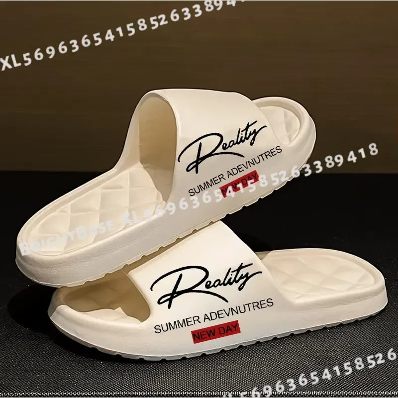 Summer Innovative Design EVA Men Shoes Soft Lightweight Home Slippers Suitable For Indoor Outdoor Leisure Activities