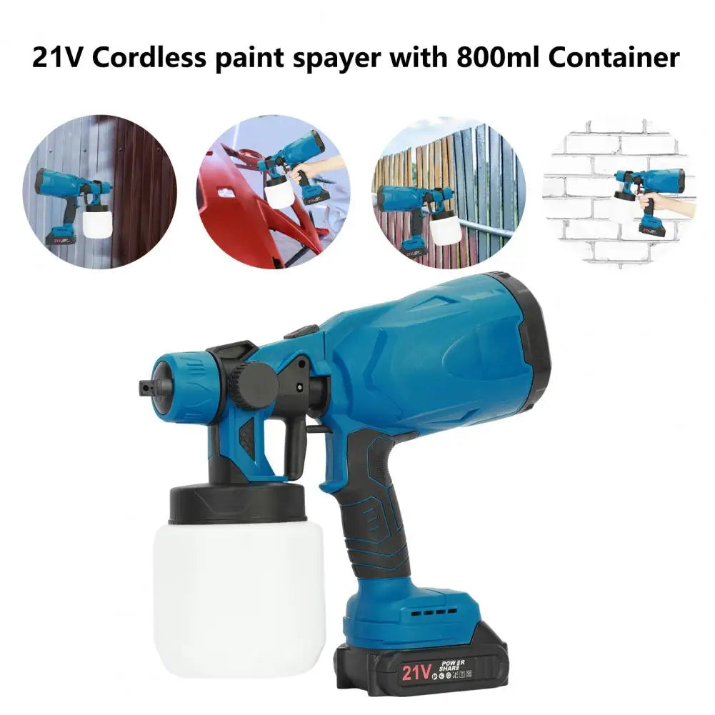 Mini Paint Sprayer Long-Spray Distance 3 Spray Patterns, .