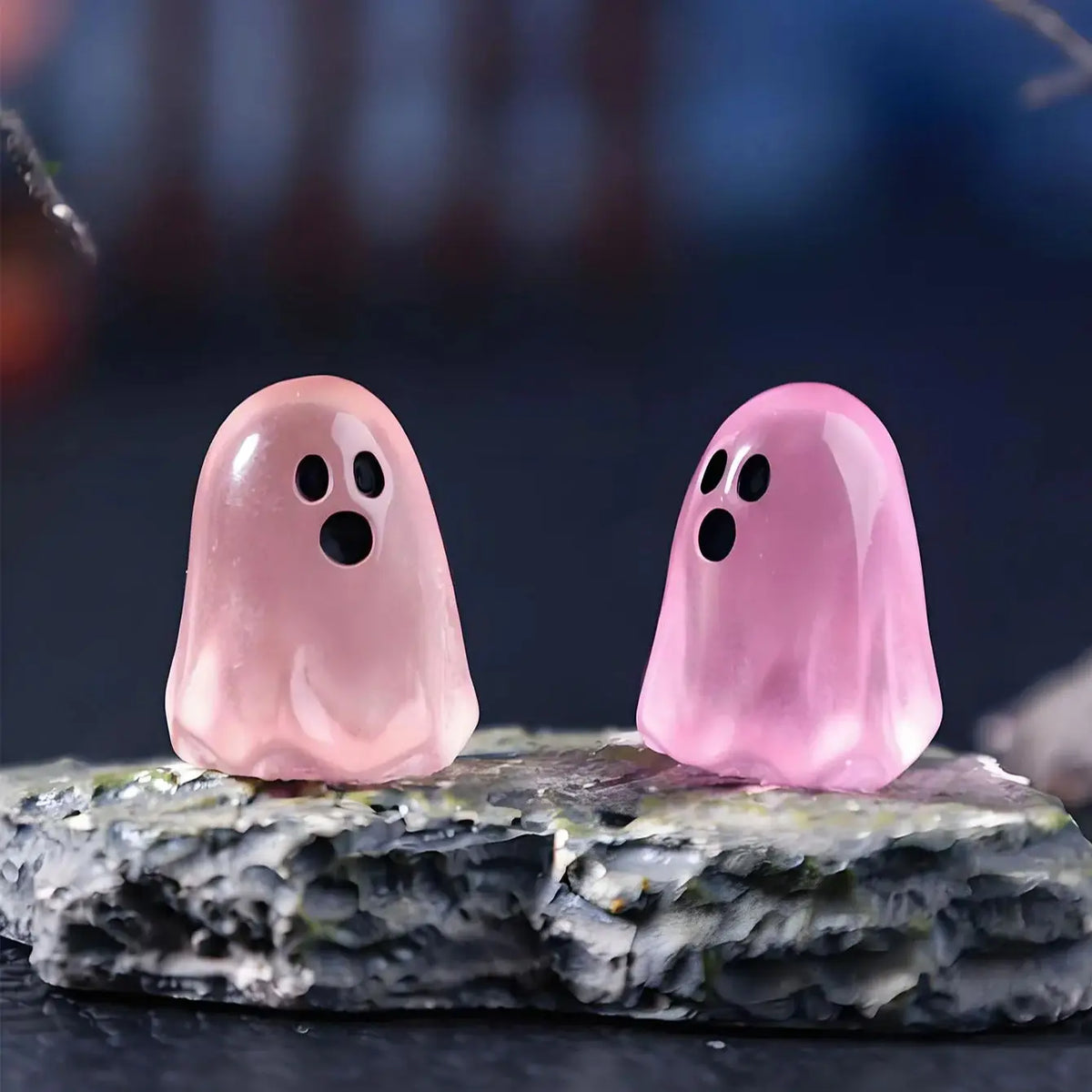 5/10Pcs Luminous Ghost Figures Glowing At Night Action Figure Mini Micro.