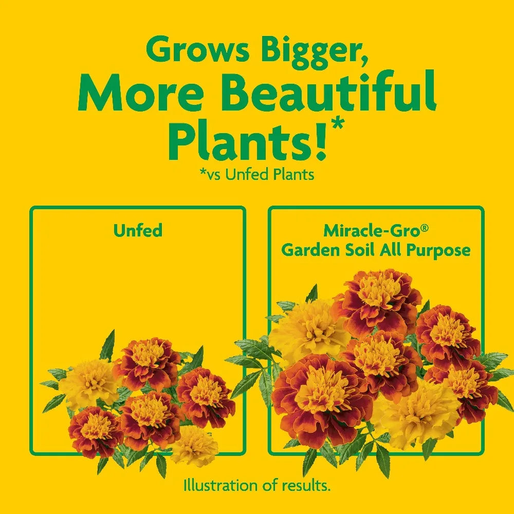 Miracle-Gro Garden Soil General Purpose, 1.5 cubic feet.