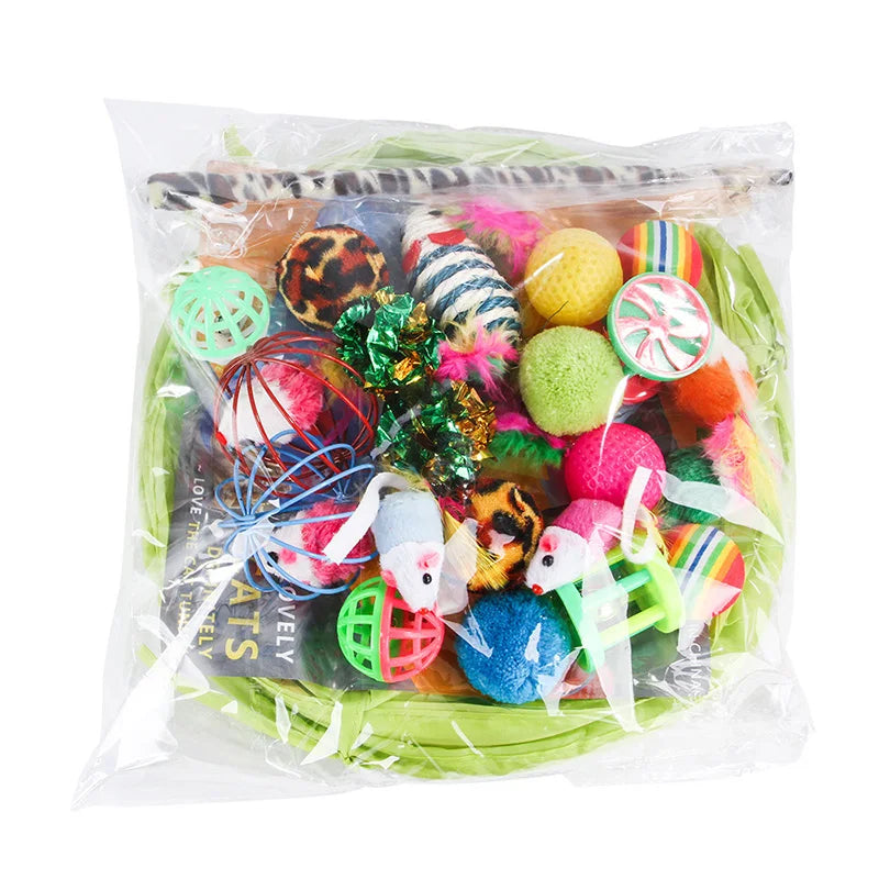 Kitten Toys Variety Pack-Pet Cat Toys Combination Set