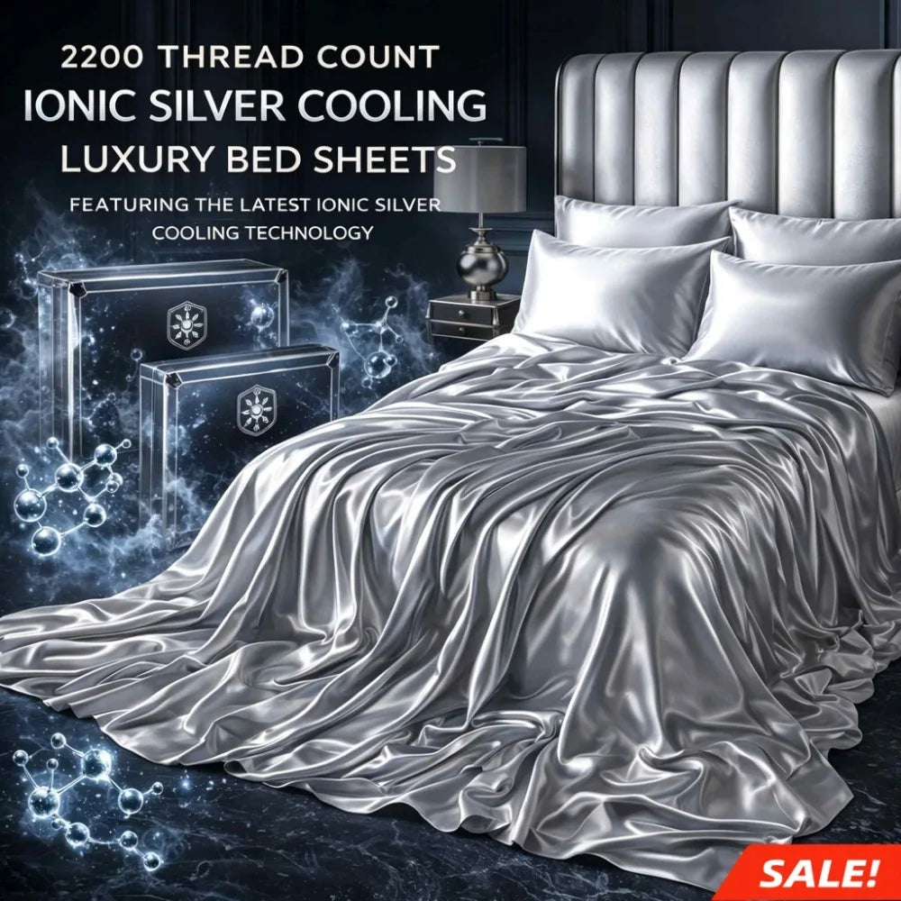 Double-sided Satin Quilt Cover Silk Satin Bed Sheet Bed Cover Bedding Set Satin Bed Sheet Set (4-piece Set) .