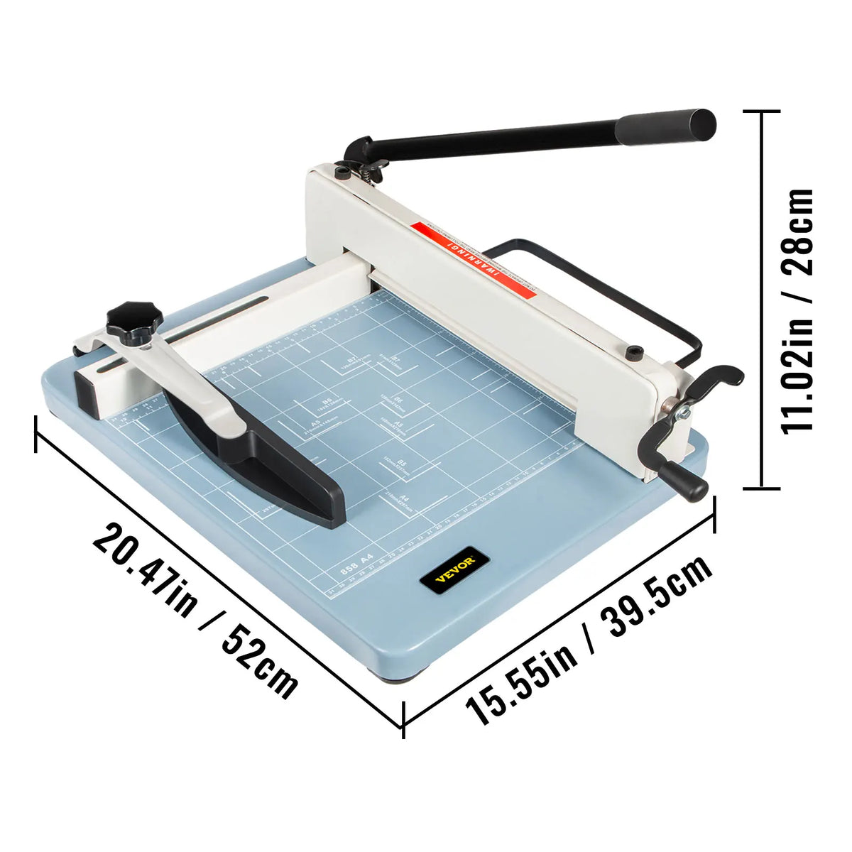 12/17 Inch Manual Paper Cutter Guillotine Trimmer Heavy Duty.