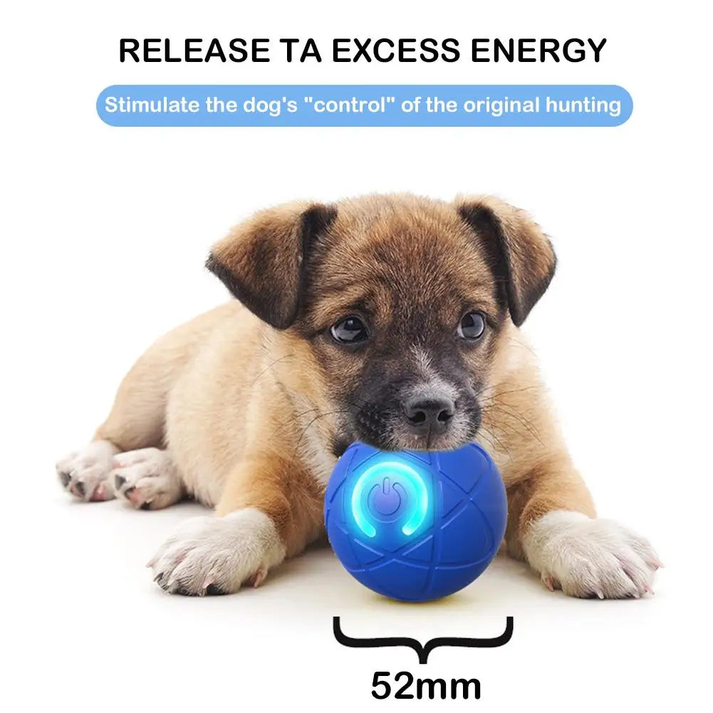 Smart Dog Toy Ball Automatic Rolling Ball Interactive Pet Toy