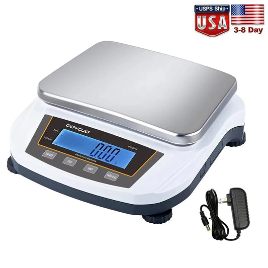 Lab Scale 5000g/0.01g High Precision Digital Scale Analytical Balance Electronic Scale.