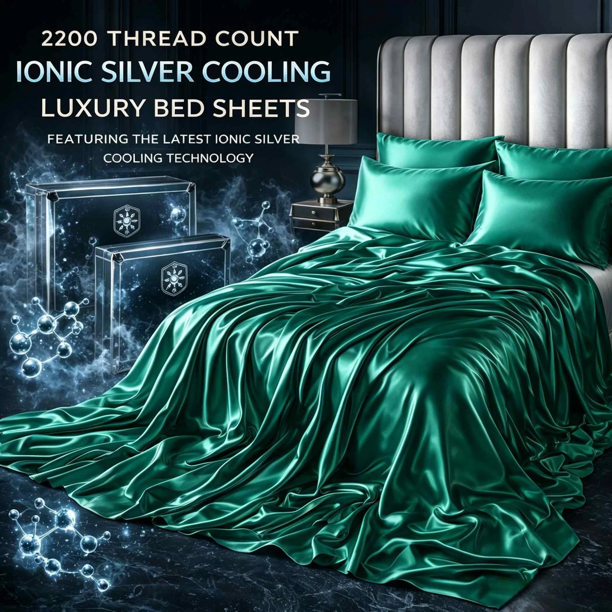 Double-sided Satin Quilt Cover Silk Satin Bed Sheet Bed Cover Bedding Set Satin Bed Sheet Set (4-piece Set) .