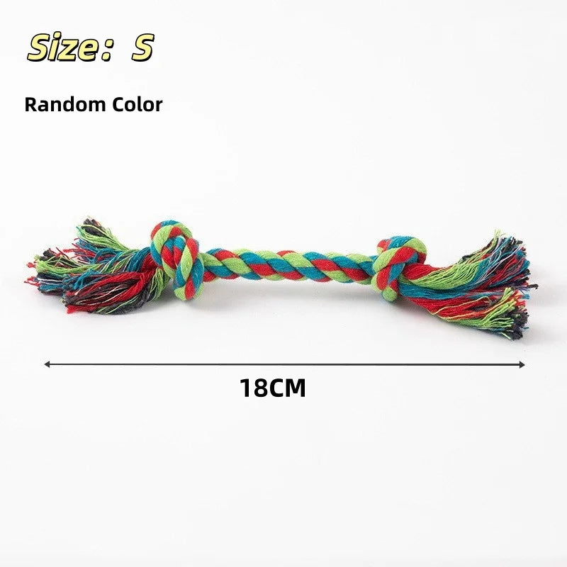 Dog Toy Pet Molar Bite-resistant Cotton Rope Knot