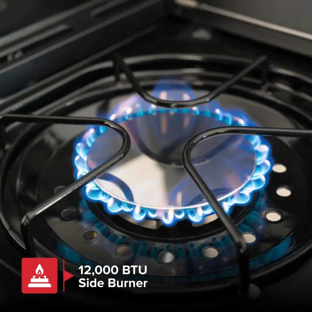 5-Burner Gas Grill with Side Burner, 67,000 BTUs, 618 SQ. In. Cooking Area, Propane .