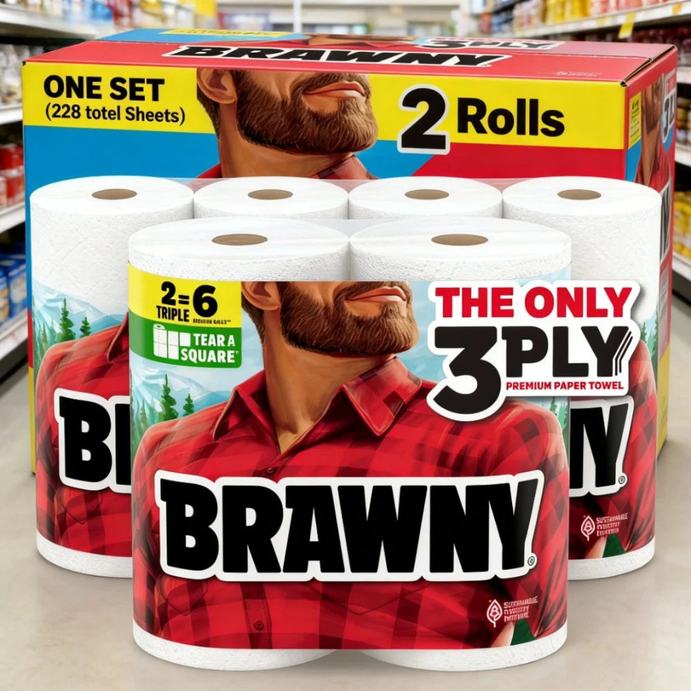 Stockpiling is a necessity | Tear-off Kitchen Paper Towel Household Pack.