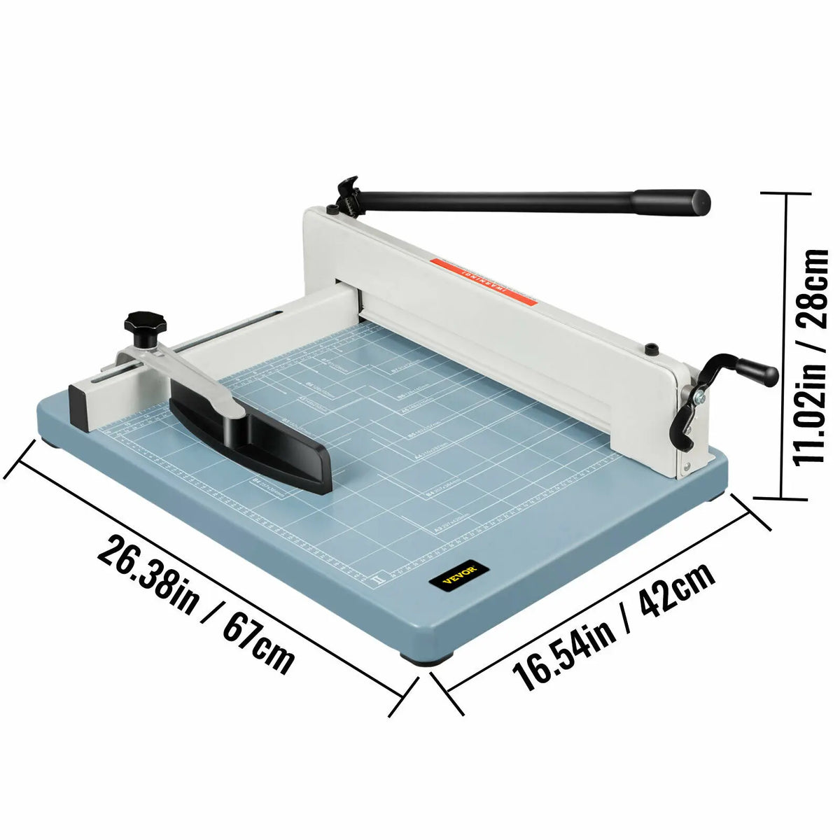 12/17 Inch Manual Paper Cutter Guillotine Trimmer Heavy Duty.