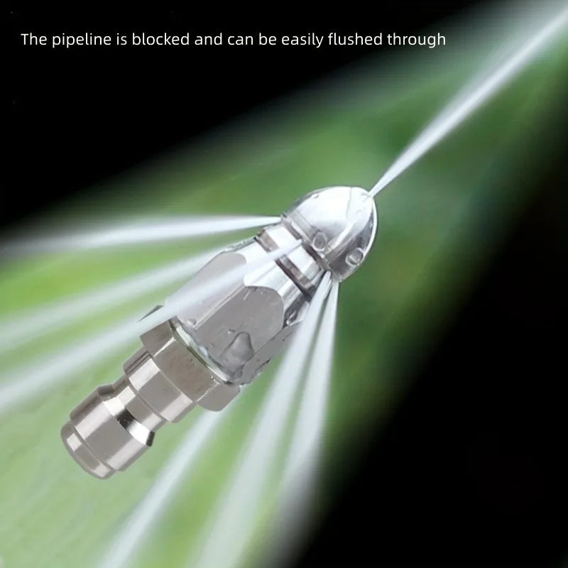 1 piece of stainless steel high-pressure drainage nozzle -