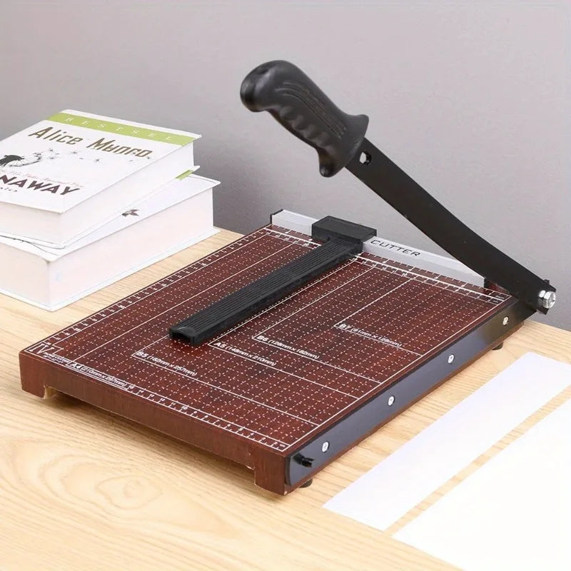 A4 Paper Guillotine Cutter Trimmer Aluminum Copper PVC Cut Tools Professional Cutting Machine 1PC
