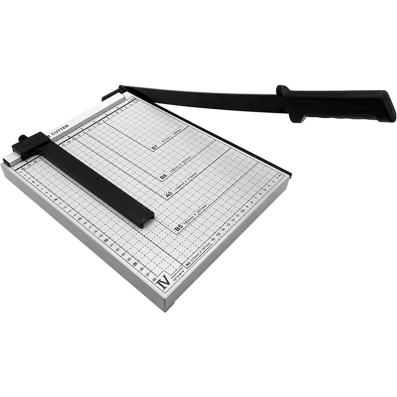 A4 Paper Guillotine Cutter Trimmer Aluminum Copper PVC Cut Tools Professional Cutting Machine 1PC
