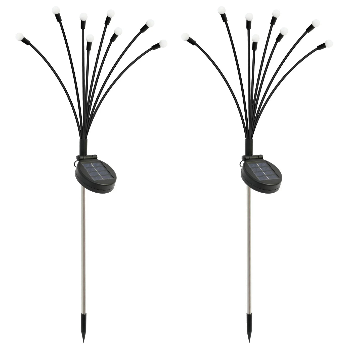 8-Head Waterproof Solar Firefly Lights LED Solar Outdoor Decorative Garden Lights
