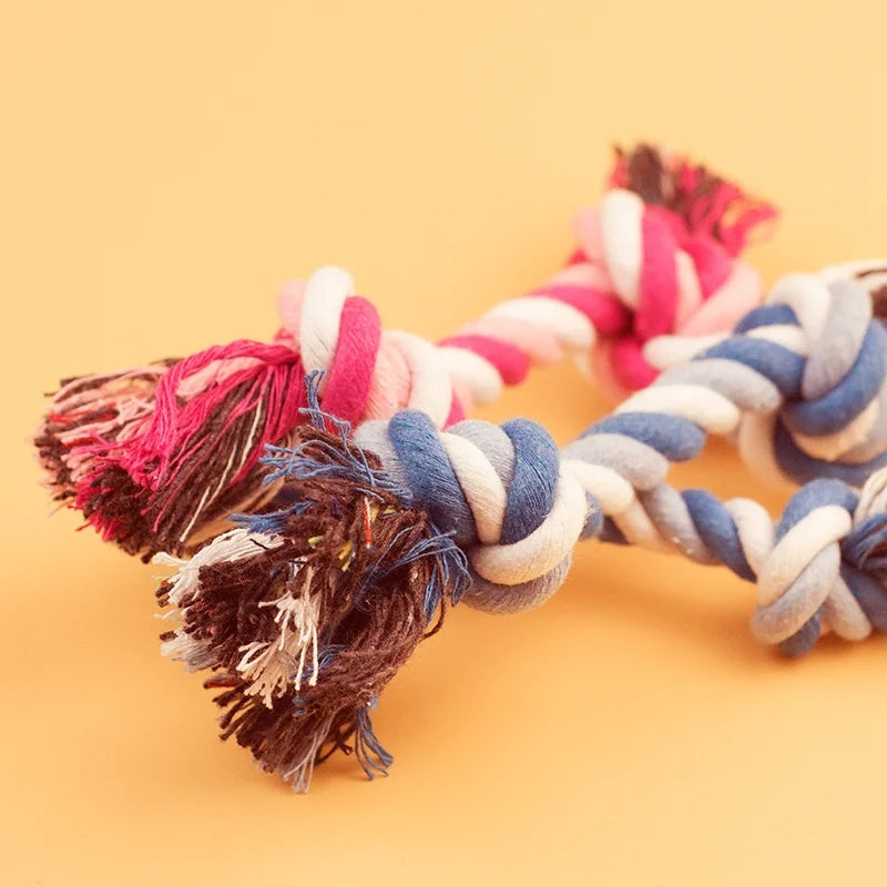 Dog Toy Pet Molar Bite-resistant Cotton Rope Knot