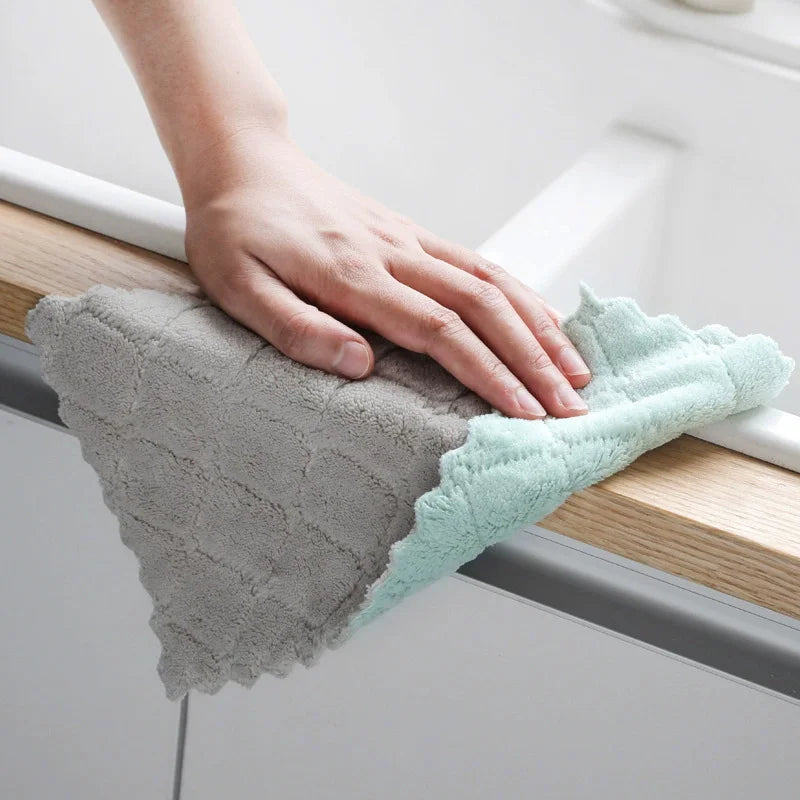 Microfiber Streak-Free Cloths 10-Pack,