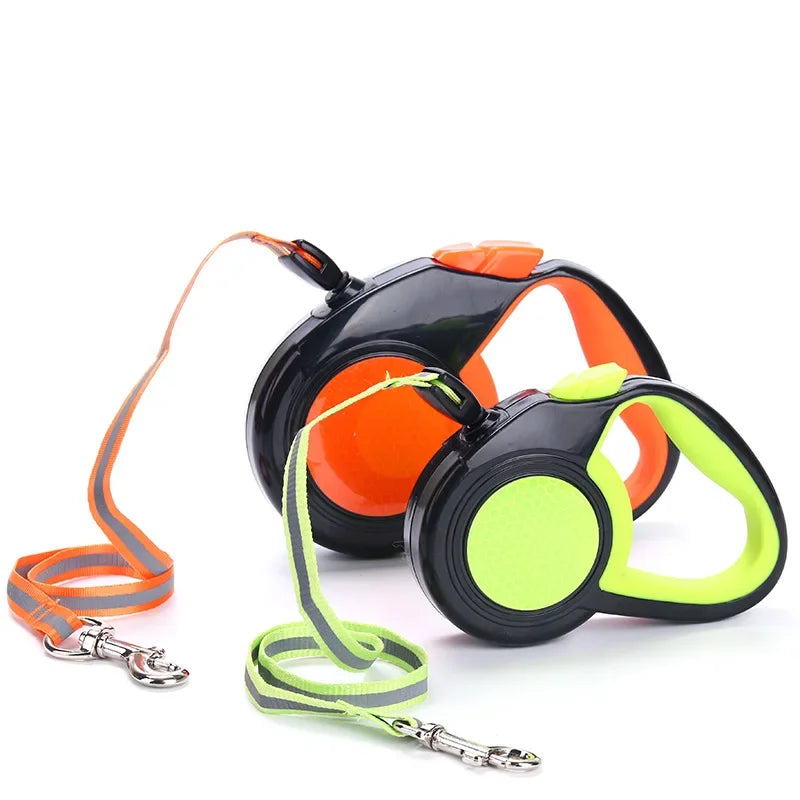 Retractable Leash Extendable Reflective Small. Large Dog.