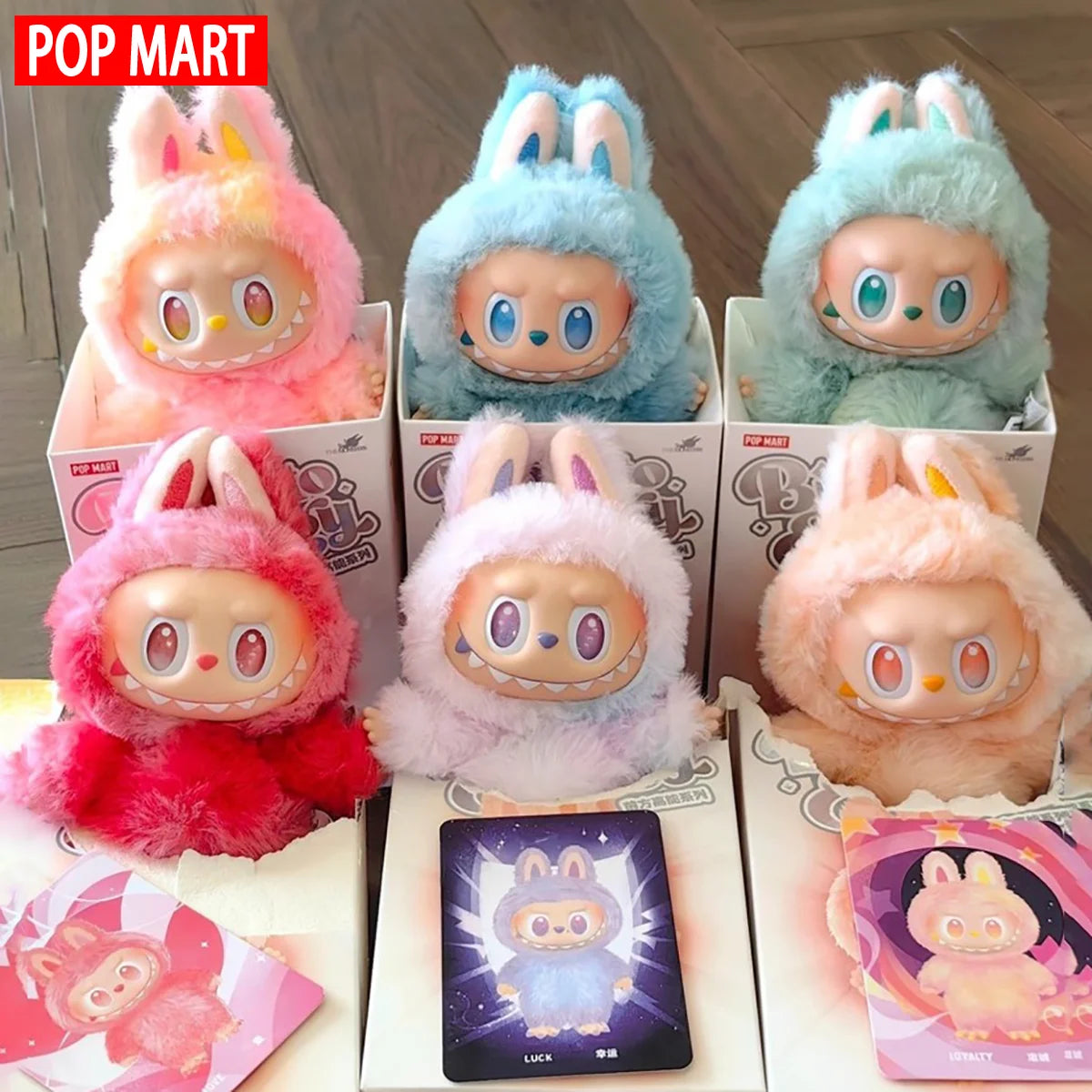 [Ship quickly locally] Labubu doll . 100% Original, It's the perfect gift for children, family and friends.