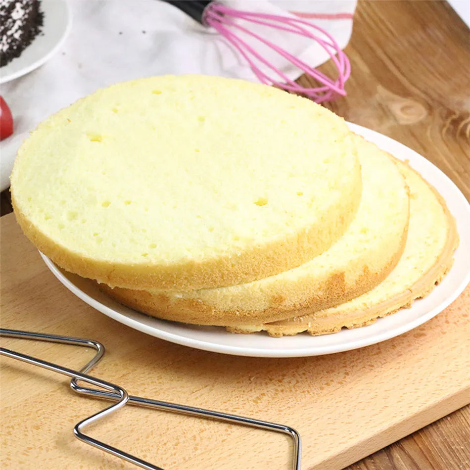 1/2Pcs Adjustable Height Line Cake Cut Slicer