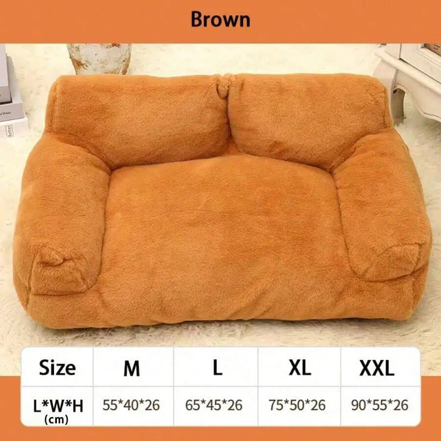 Universal Pet Sofa Bed Suitable For Dogs And Cats, All-Season Use, Removable And Washable Soft Cushion, Soft And Comfortable Pet