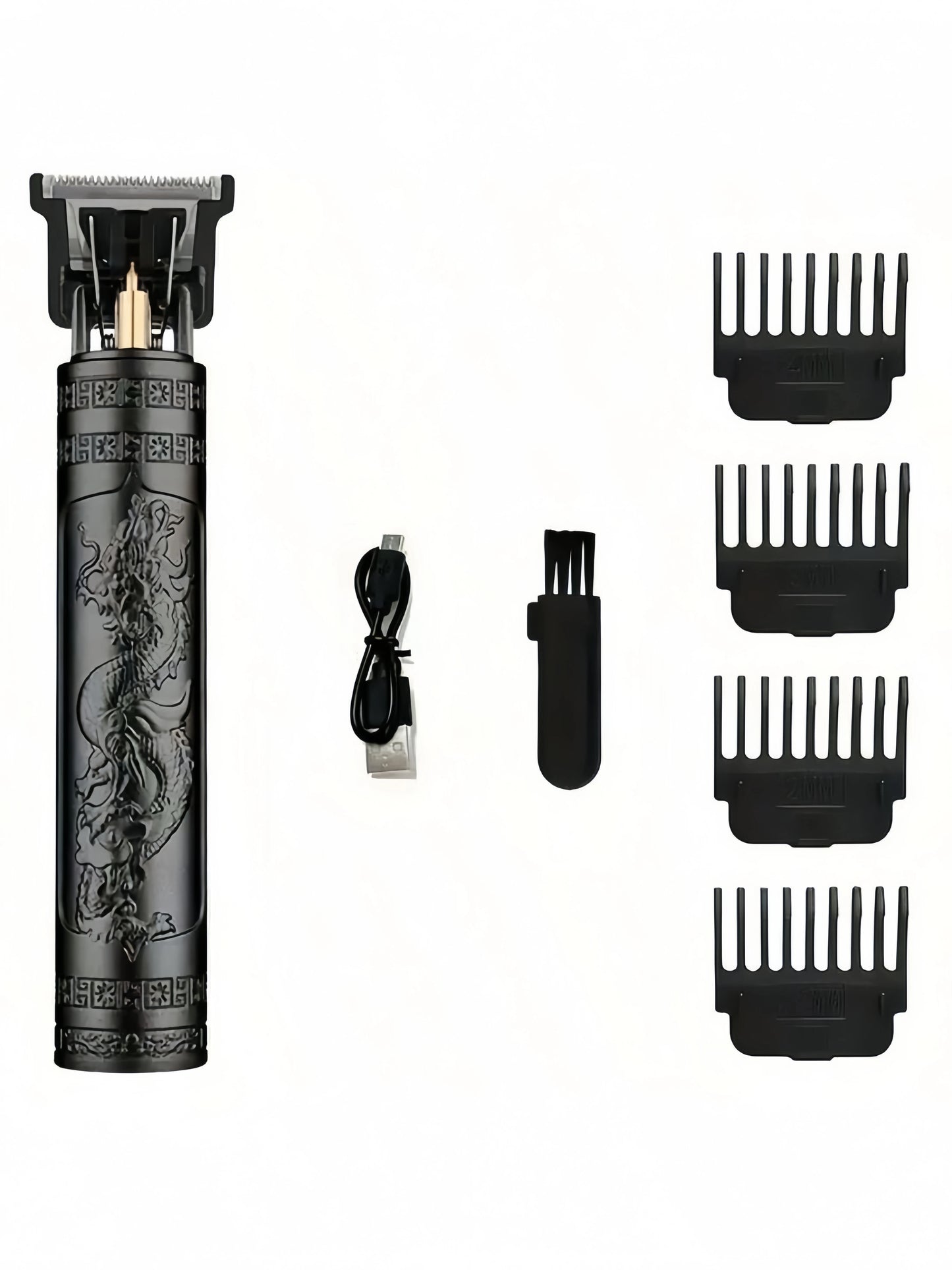 Professional Men’s Hair & Beard Trimmer, cordless rechargeable clipper grooming kit. Precision cutting, shaving and trimming, pe