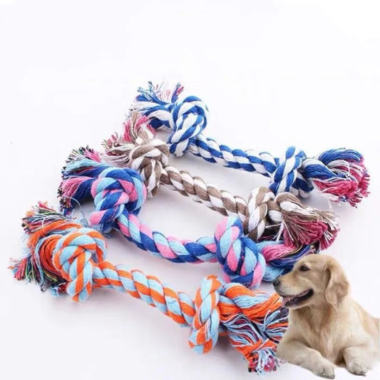 Dog Toy Pet Molar Bite-resistant Cotton Rope Knot
