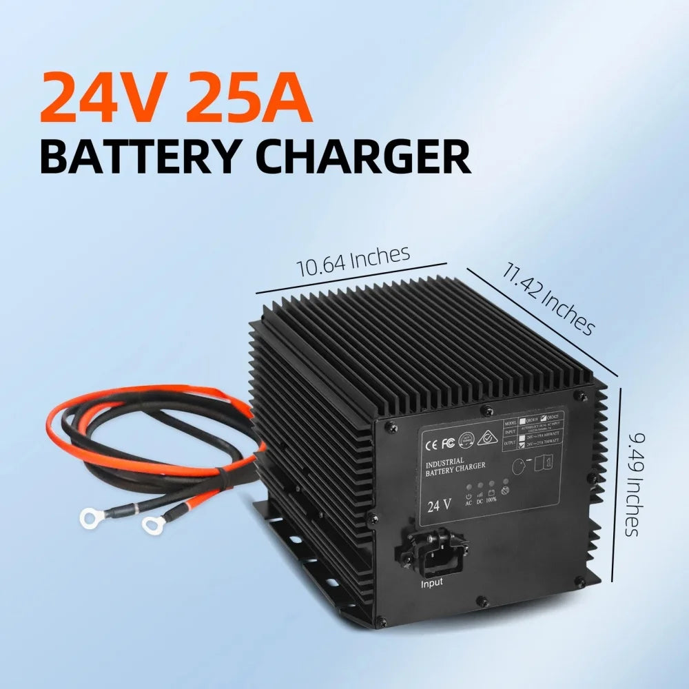 24V 25A Battery Charger 1029256 50050 1058164 for Tennant Floor Scrubber Sweeper .