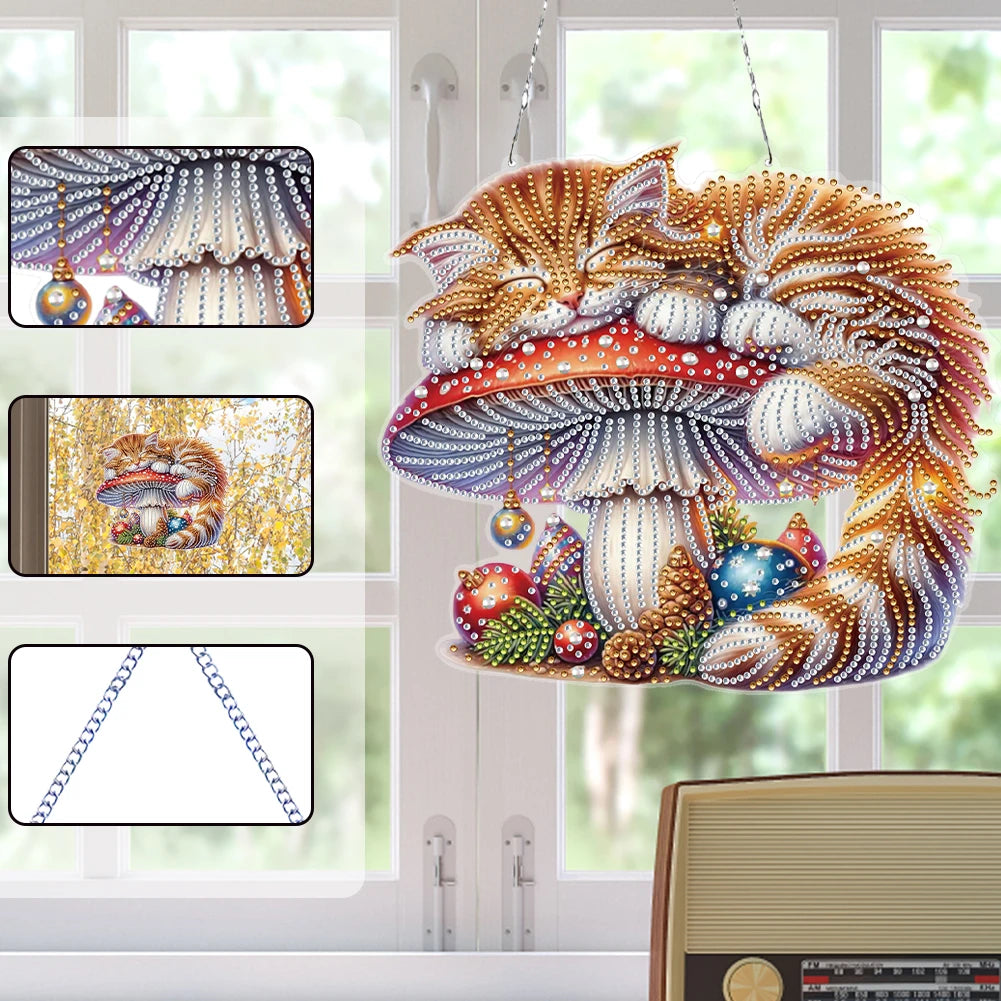 2D/Flat DIY Hanging Diamond Art Kits