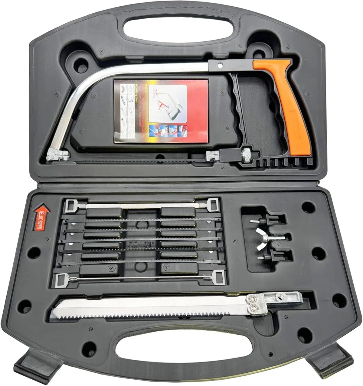 12Pcs Multifunction Handsaw Set: Hacksaw, Coping, Bow,.